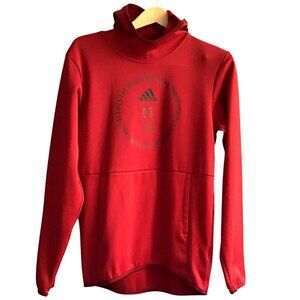 ADIDAS -MEN PULLOVER SWEATSHIRT -FRONT KANGAROO POCKET -SIZE SMALL